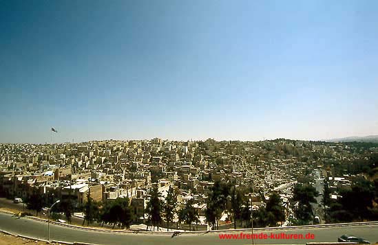 Amman vom Zitadellenhügel aus gesehen