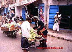 Gemüsesouk in Sana'a